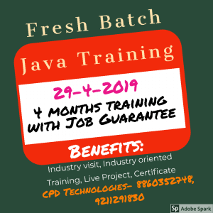 Java Training a
